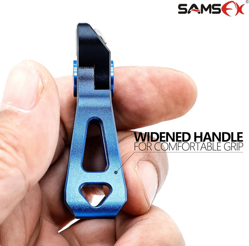 SAMSFX MINI Fishing Line Cutters with Retractors, Braid Scissors,Tungsten Line Cutter That Cut Braid, Mono and Fluoro Lines Clean & Smooth Fly Fishing Equipment - Image 3